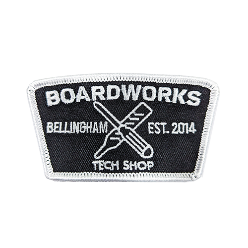 Boardworks Tech Shop Patch - 3"X 2"