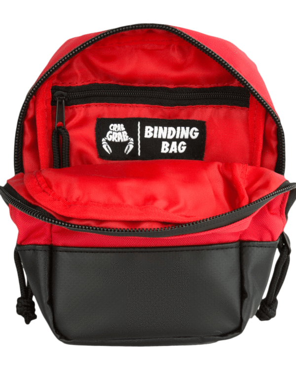 Crab Grab Binding Bag - Red
