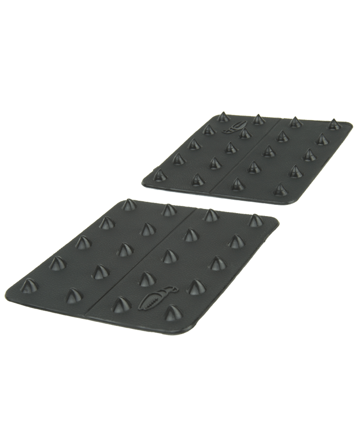 Black spiked snowboard stomp pad from Grab Grab. Set of 2. 