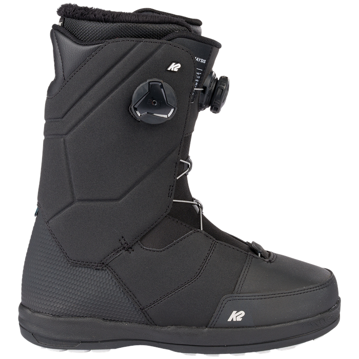 K2 Maysis Men's Snowboard Boots - 2023- all black - side view