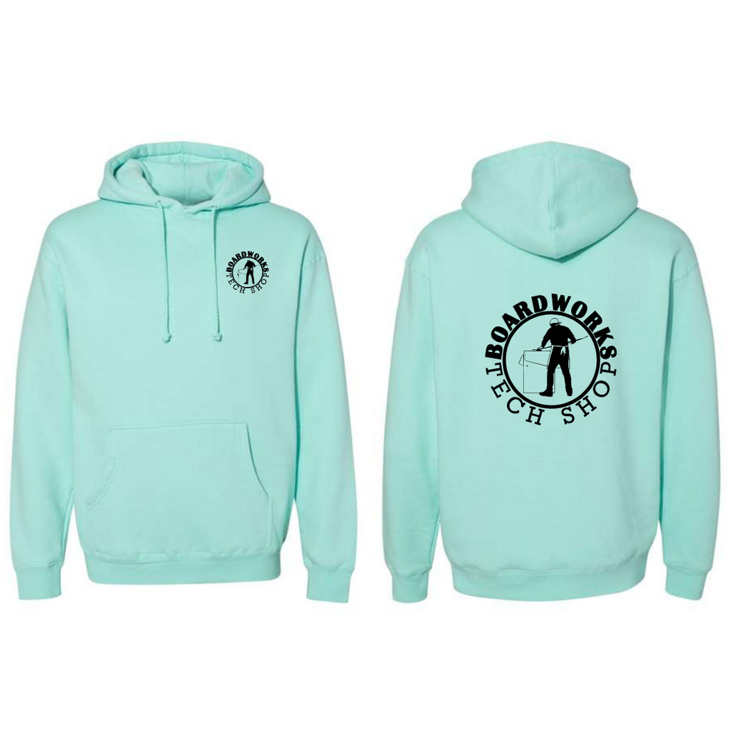 BTS Icon Hoodies - Mint & Sandstone