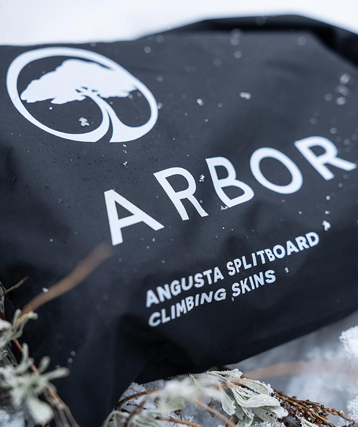 Arbor Angusta Split Skins. Black. Black skins bag