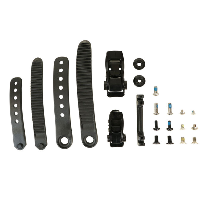 Spark R&D Backcountry Kit - Black - All Parts layed out
