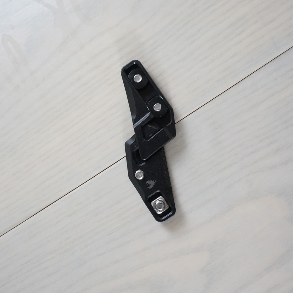 Spark R&D Fixie clips (Through-Mount) - black - Clips shown put together