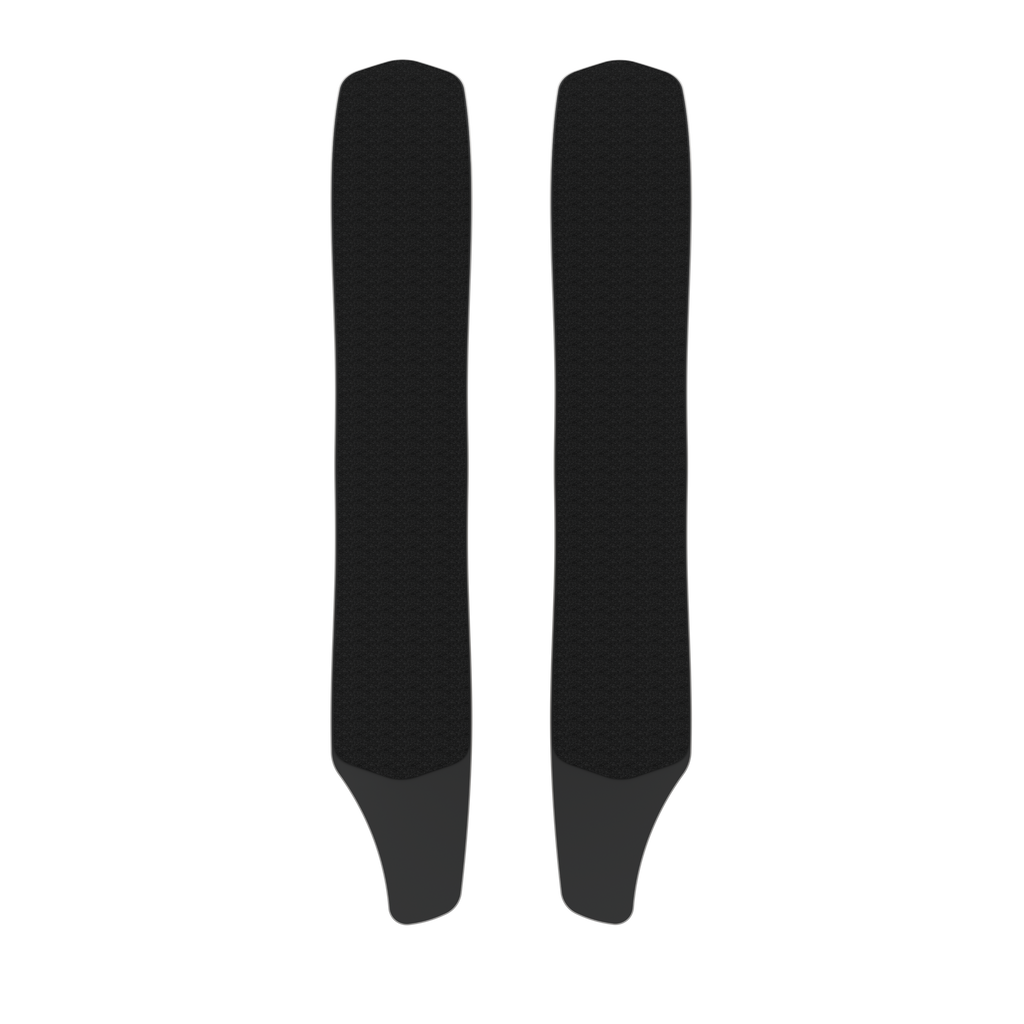 Union Rover Carbon Approach Skis - 100cm - all black bases with black climbing skins