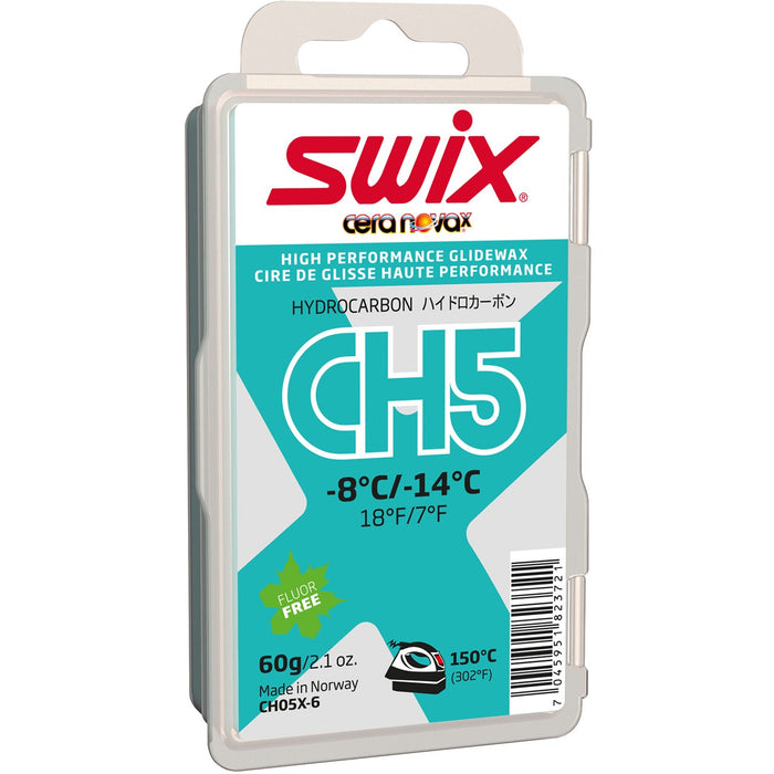 Swix CH5X Turquoise ski and snowboard Wax 
