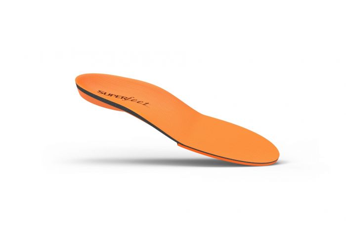 Superfeet Orange Insoles - Medium to High Arch side view 