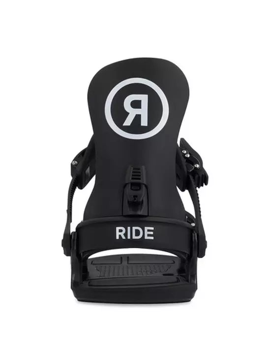 Ride CL-2 2023 Black Snowboard Bindings - black binding, rear profile