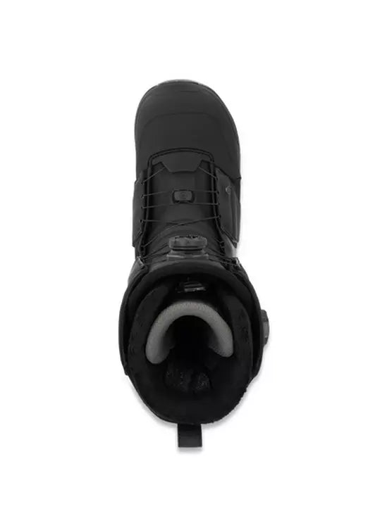 Ride Insano 2023 Mens Snowboard Boots - black boots, grey liner, top profile