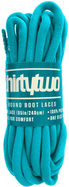 ThirtyTwo Snowboard Boot Laces - Light Blue