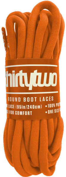 ThirtyTwo Snowboard Boot Laces - Orange